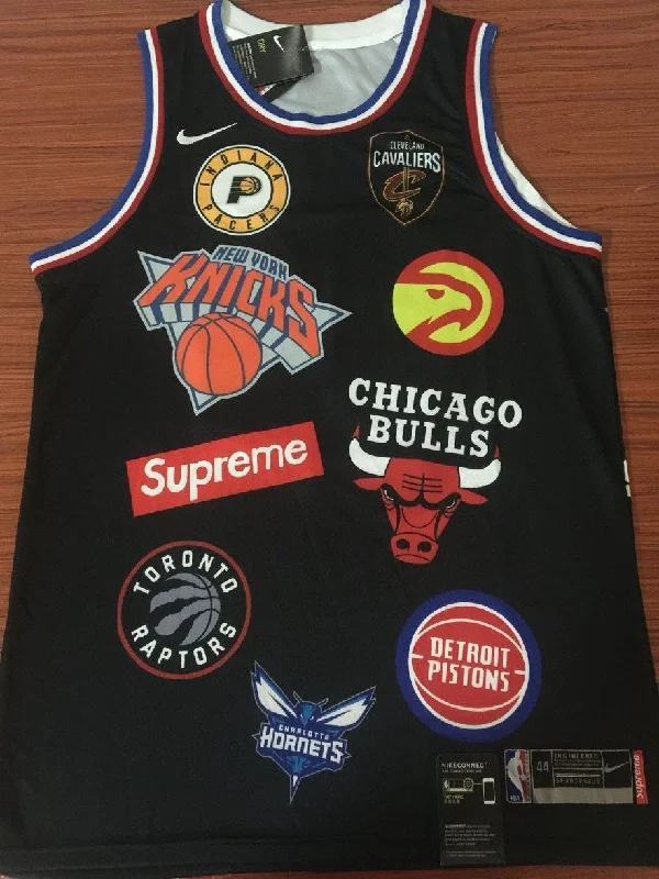 94 SUPREME X NIKE Jersey NBA Jersey IN BLACK Jersey Player