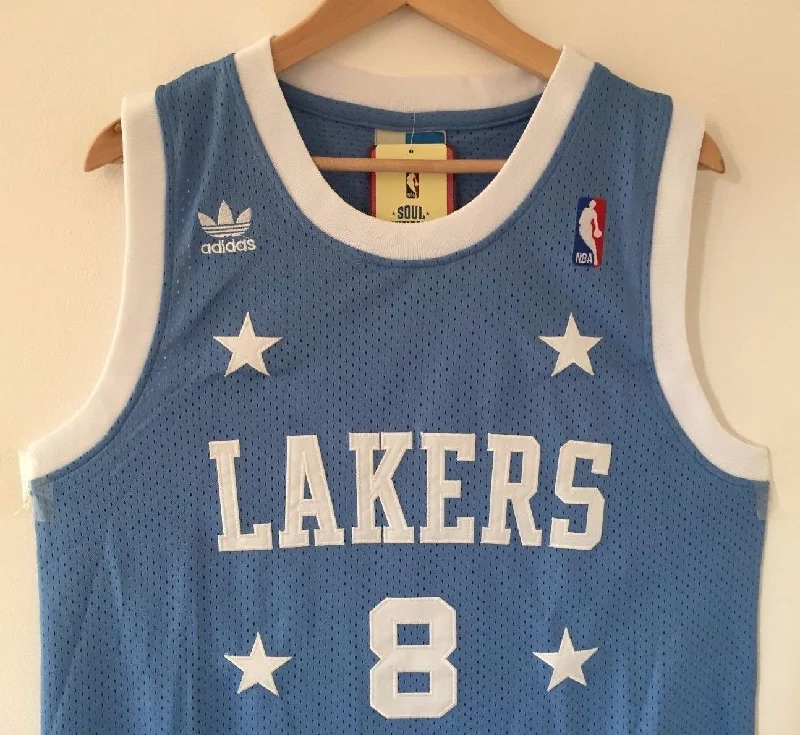 Men 8 Kobe Bryant Jersey Light Blue Los Angeles Lakers Swingman Jersey