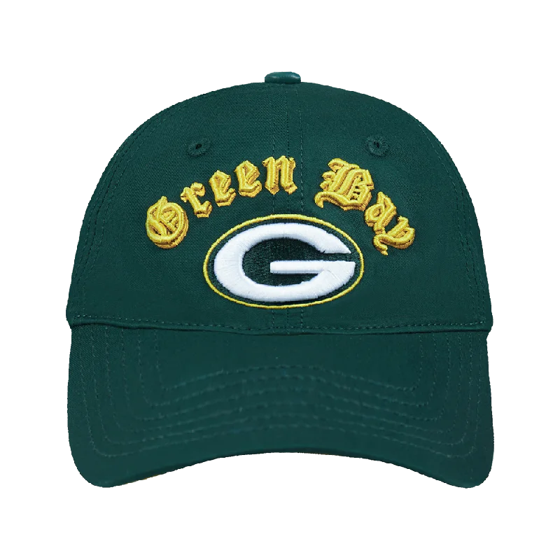 GORRA DAD HAT NFL GREEN BAY PACKERS OLD ENGLISH